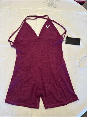 Violate the Dress Code Women's Plum Strappy Romper